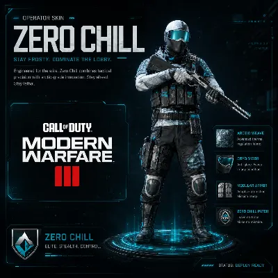 Operator Skin Zero Chill Call of Duty MW3 Key