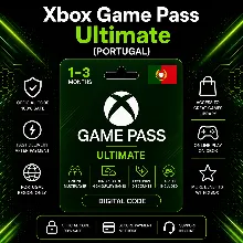 Xbox Game Pass Ultimate (Португалия) 1–3 месяца | Код активации Xbox