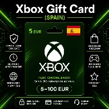 Xbox Gift Card (Spain) 5–100 EUR | Xbox Top-Up Code