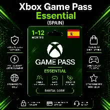 Xbox Game Pass Essential (Испания) 1–12 месяцев | Код активации Xbox