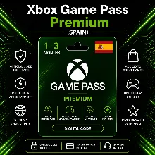 Xbox Game Pass Premium (Испания) 1–3 месяца | Код активации Xbox