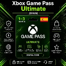 Xbox Game Pass Ultimate (Испания) 1–3 месяца | Код активации Xbox