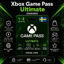 Xbox Game Pass Ultimate (Швеция) 1–3 месяца | Код активации Xbox