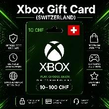 Xbox Gift Card (Швейцария) 10–100 CHF | Код пополнения Xbox