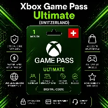 Xbox Game Pass Ultimate (Швейцария) 1 месяц | Код активации Xbox