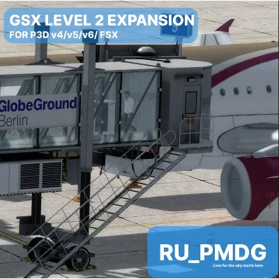 FSDREAMTEAM - GSX LEVEL 2 and 1 EXPANSION for FSX/P3D - irongamers.ru