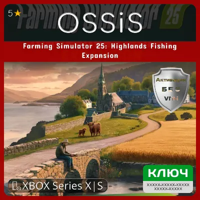 КЛЮЧ Farming Simulator 25 Highlands Fishing Expansion XBOX Код