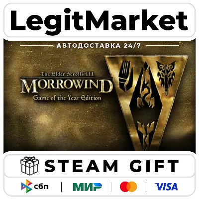 The Elder Scrolls III: Morrowind Game of the Year Edition / Steam АВТО / РУ + МИР - irongamers.ru