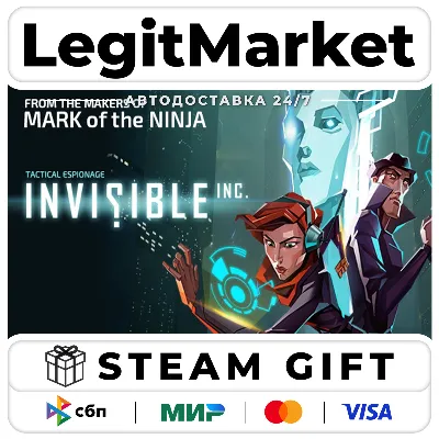 Invisible, Inc. / Steam АВТО / РУ + МИР - irongamers.ru