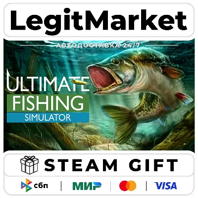 Ultimate Fishing Simulator / Steam АВТО / РУ + МИР - irongamers.ru