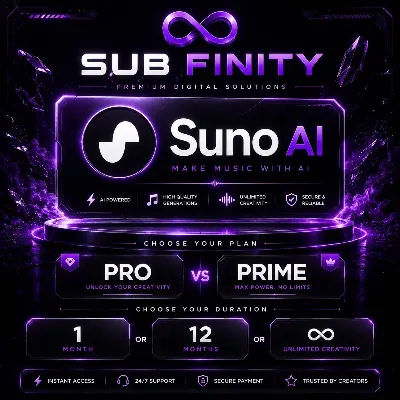 SUNO AI | Про | Премьер | ПОДПИСКА | МГНОВЕННЫЙ - irongamers.ru