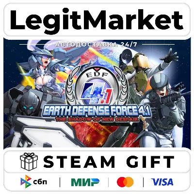 EARTH DEFENSE FORCE 4.1 The Shadow of New Despair / Steam АВТО / РУ + МИР - irongamers.ru