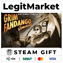 Grim Fandango Remastered / Steam АВТО / РУ + МИР