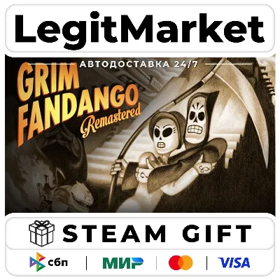 Grim Fandango Remastered / Steam АВТО / РУ + МИР - irongamers.ru