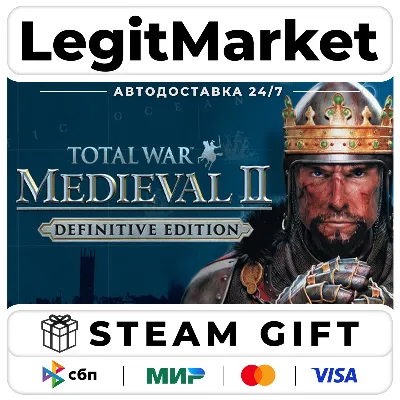 Total War: MEDIEVAL II – Definitive Edition / Steam АВТО / РУ + МИР - irongamers.ru