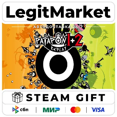 PATAPON 1+2 REPLAY / Steam АВТО / РУ + МИР - irongamers.ru