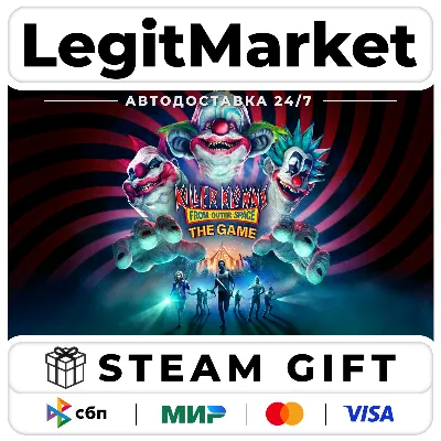 Killer Klowns From Outer Space: The Game / Steam АВТО / РУ + МИР - irongamers.ru