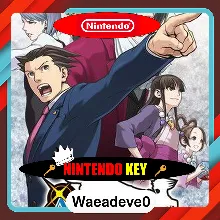 Phoenix Wright: Ace Attorney Trilogy (Nintendo Switch) Nintendo eShop Key EUROPE