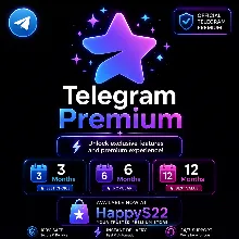 Telegram Premium 🚀 Мгновенная автоматическая доставка 24/7 | 3, 6 и 12 месяцев