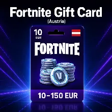 Fortnite Gift Card (Австрия) 10–150 EUR | Код пополнения