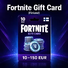 Fortnite Gift Card (Финляндия) 10–150 EUR | Код пополнения