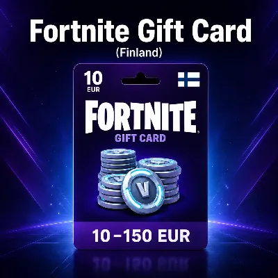 Fortnite Gift Card (Финляндия) 10–150 EUR | Код пополнения - irongamers.ru