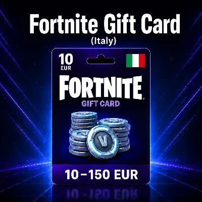 Fortnite Gift Card (Италия) 10–150 EUR | Код пополнения - irongamers.ru