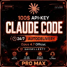 24/7 | 100$ CLAUDE API | OPUS 4.7 | Anthropic API | Claude | MAX PRO