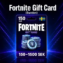 Fortnite Gift Card (Швеция) 150–1500 SEK | Код пополнения
