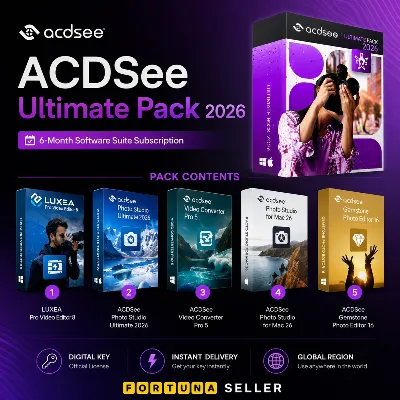 ACDSee Ultimate Pack 2026 | 6-месячная подписка на пакет программ | Ключ - irongamers.ru