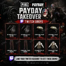 Челлендж стримера PUBG PAYDAY Challenge 4/4 Застрявший пилот Srt Twitch Drop