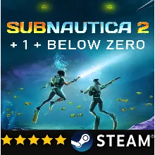 SUBNAUTICA 2 + ВСЕ ЧАСТИ ( 2 + 1 + BELOW ZERO)・STEAM・PC
