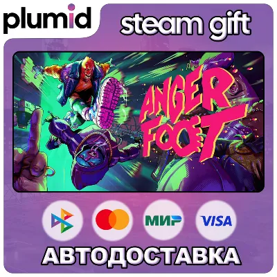 Anger Foot Steam Gift / Россия + МИР / АВТО - irongamers.ru