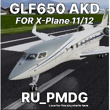 AKD Studios GLF650 for X-Plane 11/12