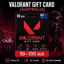 Valorant Gift Card (Австралия) 10–100 AUD | Код пополнения