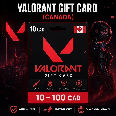Valorant Gift Card (Канада) 10–100 CAD | Код пополнения - irongamers.ru