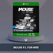 MOUSE P.I. For Hire Series X|S