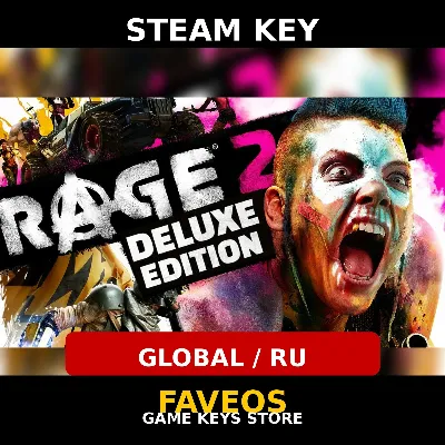 RAGE 2 Deluxe Edition (+4 DLC+Doom 3 BFG) | Steam key GLOBAL/RU
