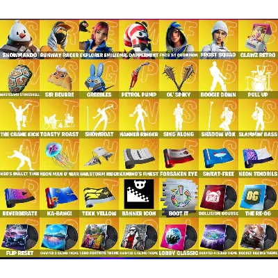 Instant Access • FN (All Platforms) • 129 Skins • Master Chief • Full Access