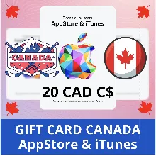 20 CAD КАНАДА iTUNES 20 CAD КОД КАРТА ПОПОЛНЕНИЯ iTunes КАНАДА ✅АВТОВЫДАЧА🇨🇦