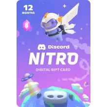 DISCORD nitro full 1 years GIFT