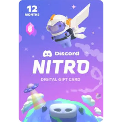 DISCORD nitro full 1 years GIFT