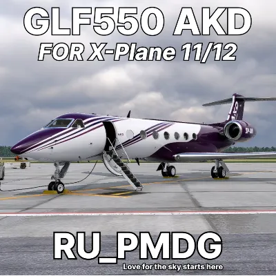 AKD Studios GLF550 for X-Plane 11/12 - irongamers.ru