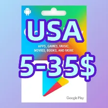 Авто Google Gift Card 5–35 $ и 500 TL Есть в наличии