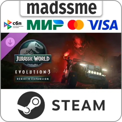 Jurassic World Evolution 3: Rebirth Expansion * RU/KZ/СНГ/TR/CN/AR/IN/BR * DLC - irongamers.ru