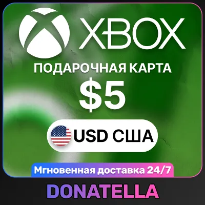 Карта пополнения Xbox Live US 5 USD (США) - irongamers.ru