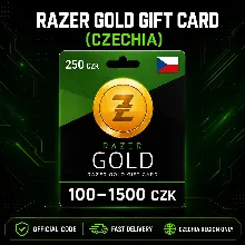 Razer Gold Gift Card (Чехия) 100–1500 CZK | Код пополнения