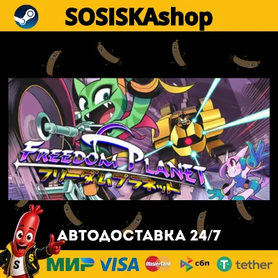 Freedom Planet + ВЫБОР РЕГИОНА STEAM - irongamers.ru