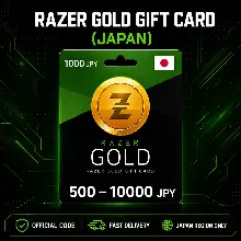 Razer Gold Gift Card (Япония) 500–10000 JPY | Код пополнения