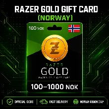 Razer Gold Gift Card (Норвегия) 100–1000 NOK | Код пополнения
